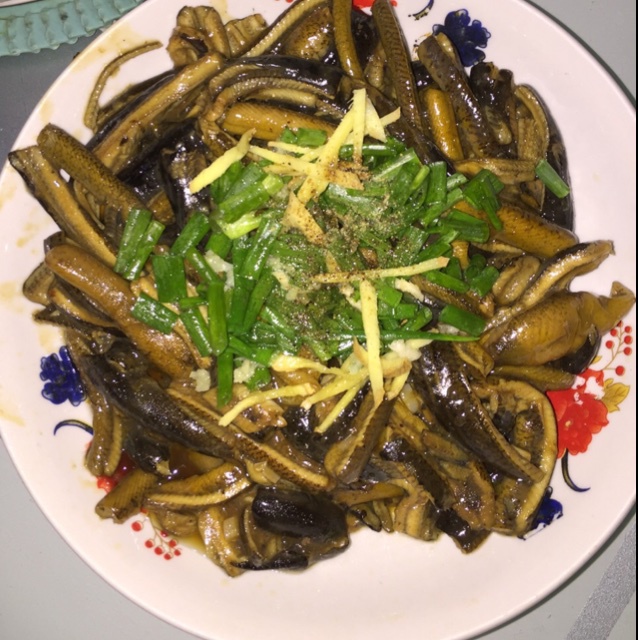 家常菜 清炒鳝丝 莹莹蓝莓做的清炒鳝丝 赞 鳝丝