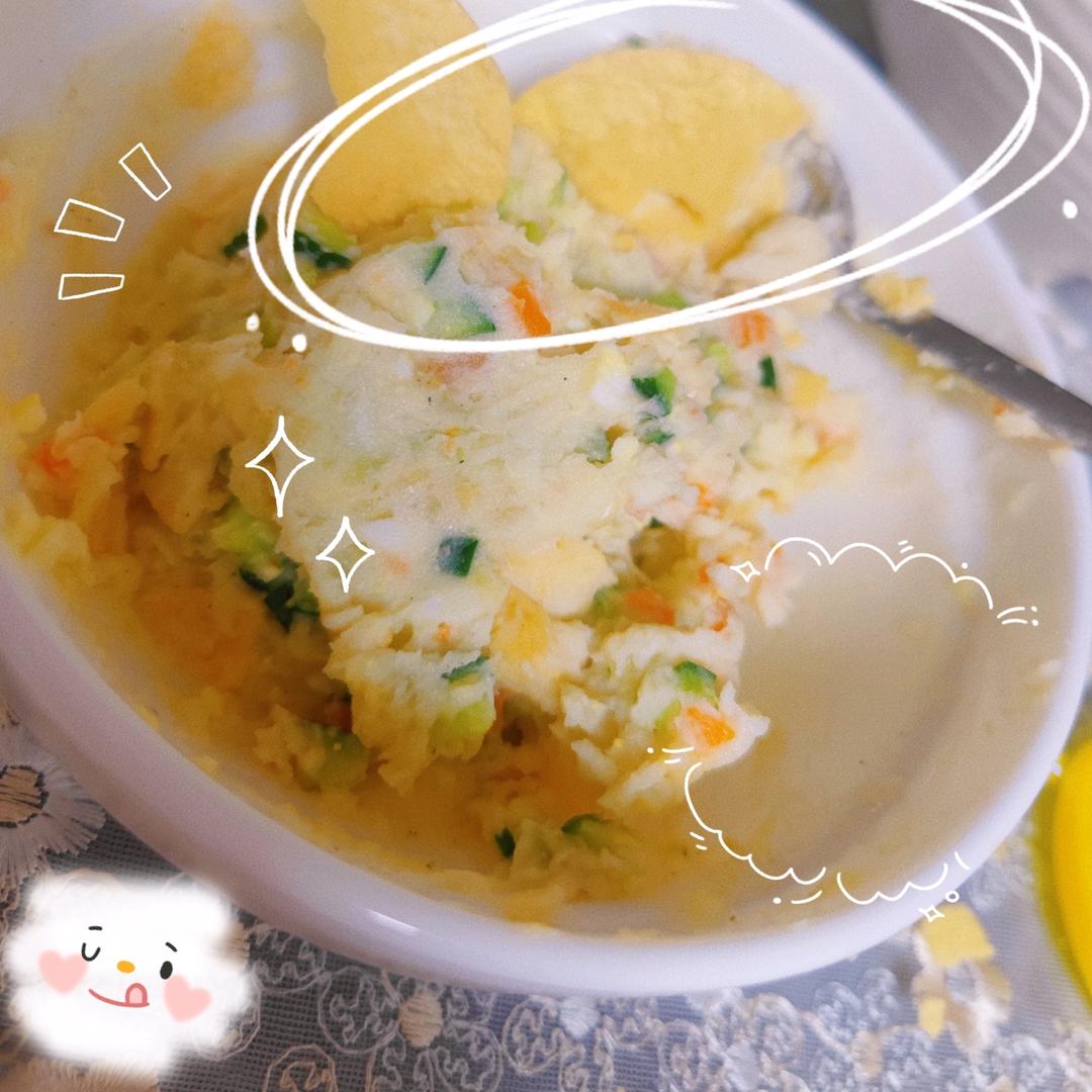 零失败!好吃到舔盘的土豆泥沙拉，饱腹感十足！