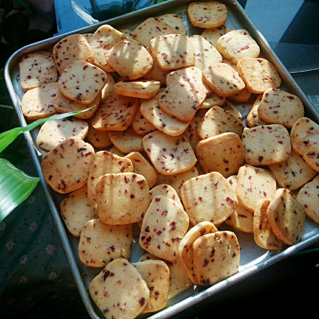 蔓越莓饼干--新手烘焙0压力 #皮黑森林#
