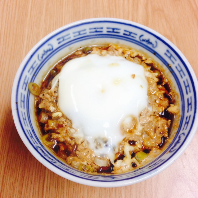 肉饼蒸蛋