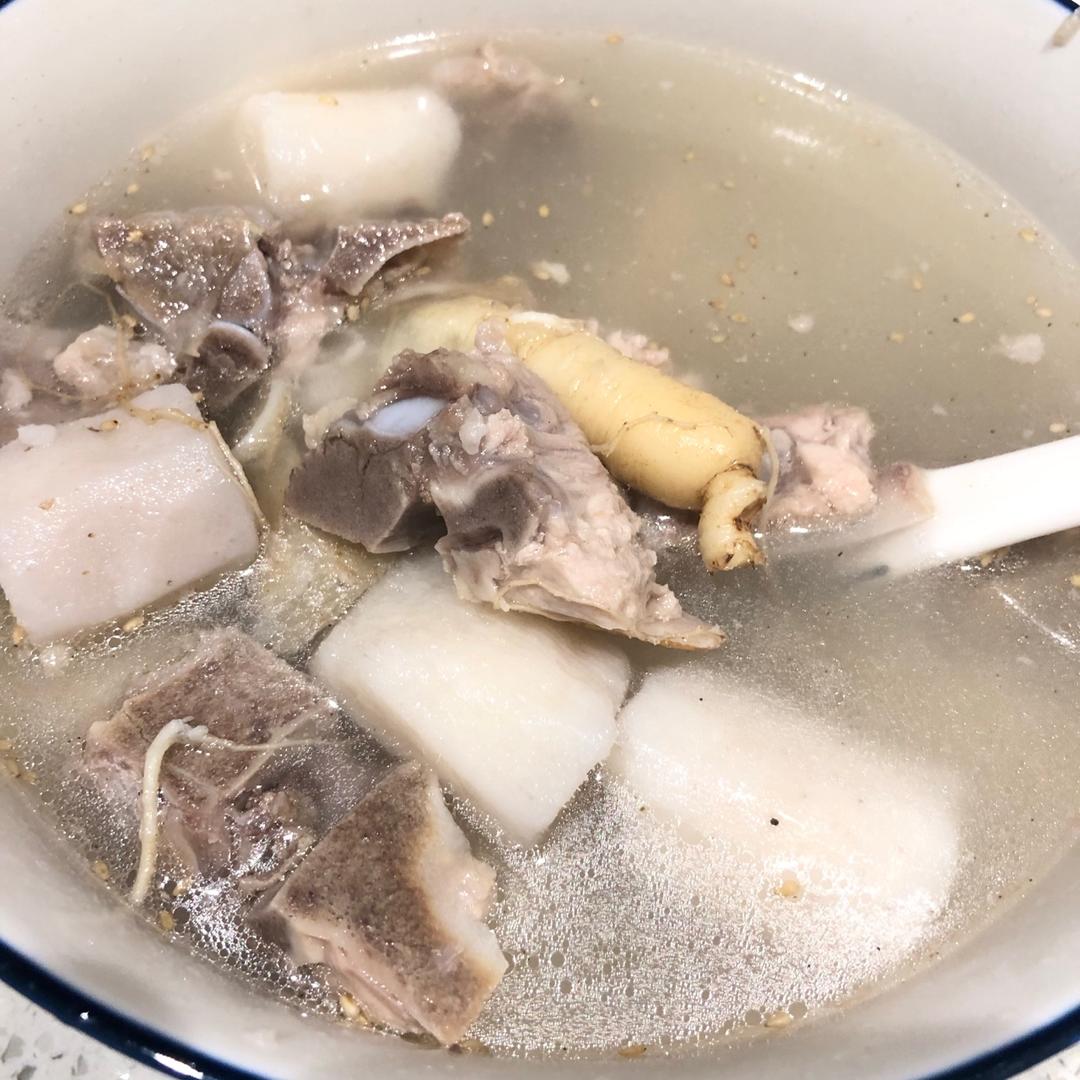 山药人参排骨汤