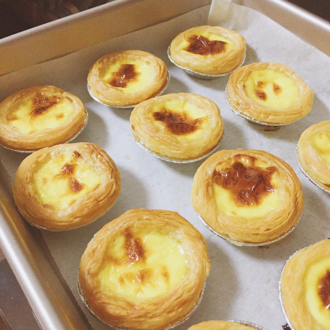 超完美味道超正的蛋挞配方，比KFC的还要嫩还要香~做过最好吃的蛋挞配方