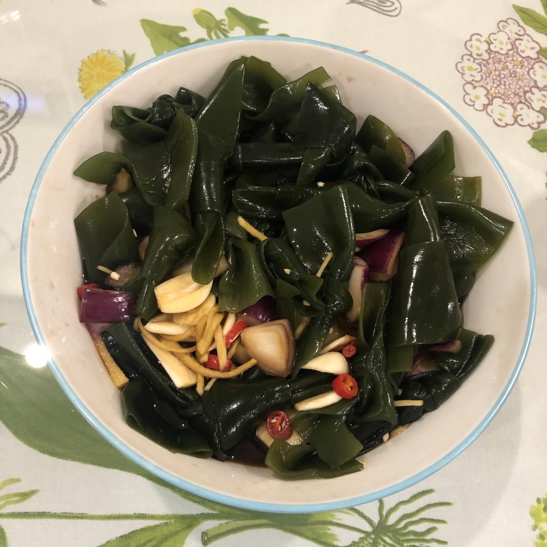 简单好吃的老醋海带（醋泡海带）
