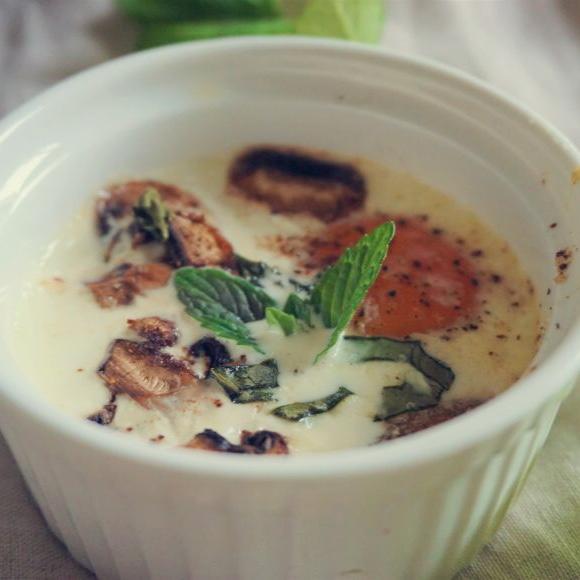 【Rachel khoo】法式小蛋盅（Oeufs en cocotte）