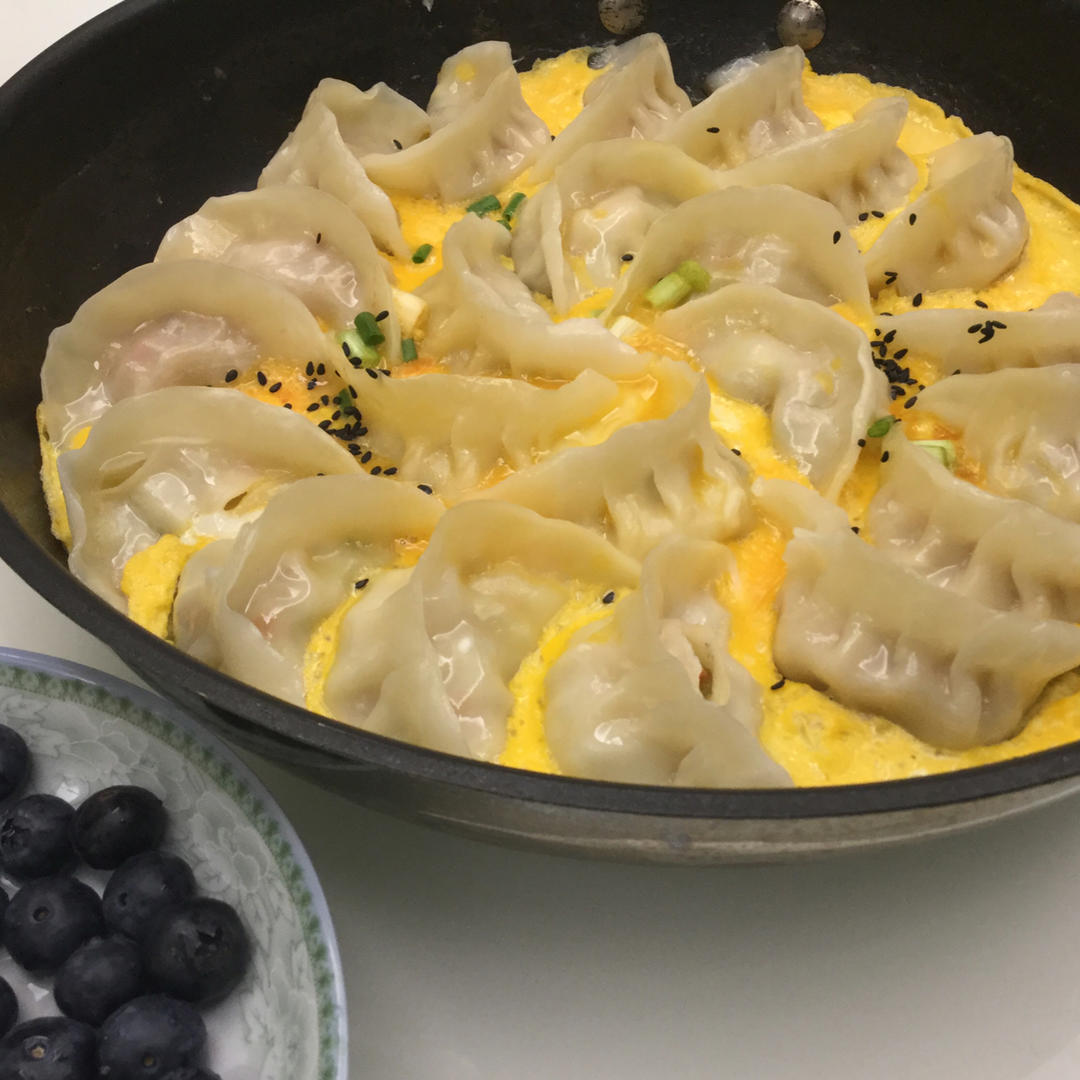 懒人快手抱蛋煎饺