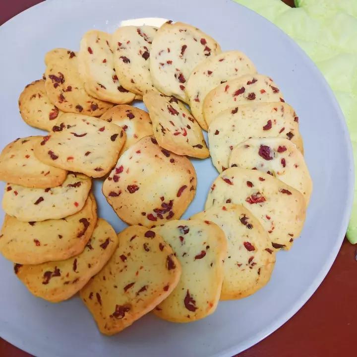 低糖少油版蔓越莓饼干