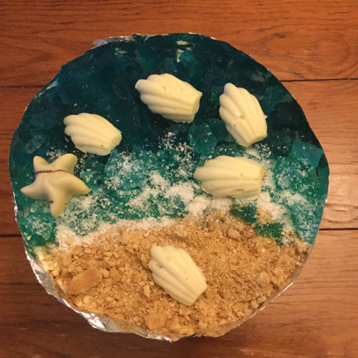 海洋酸奶慕斯蛋糕