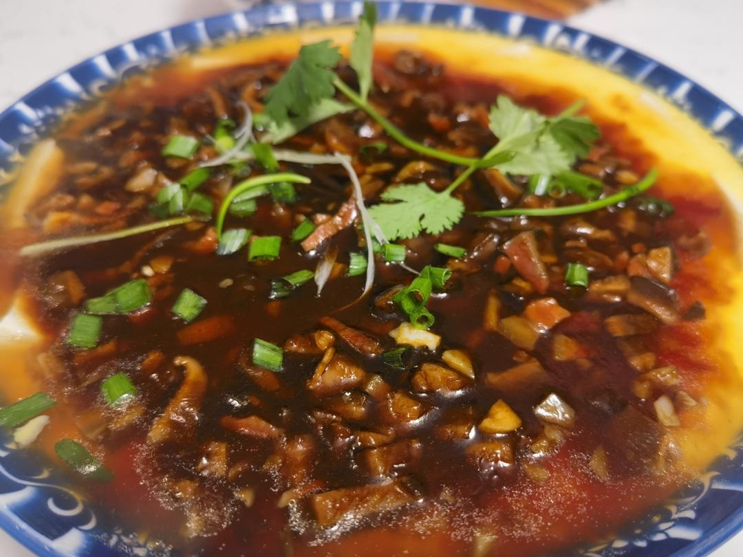 鸡蛋抱豆腐