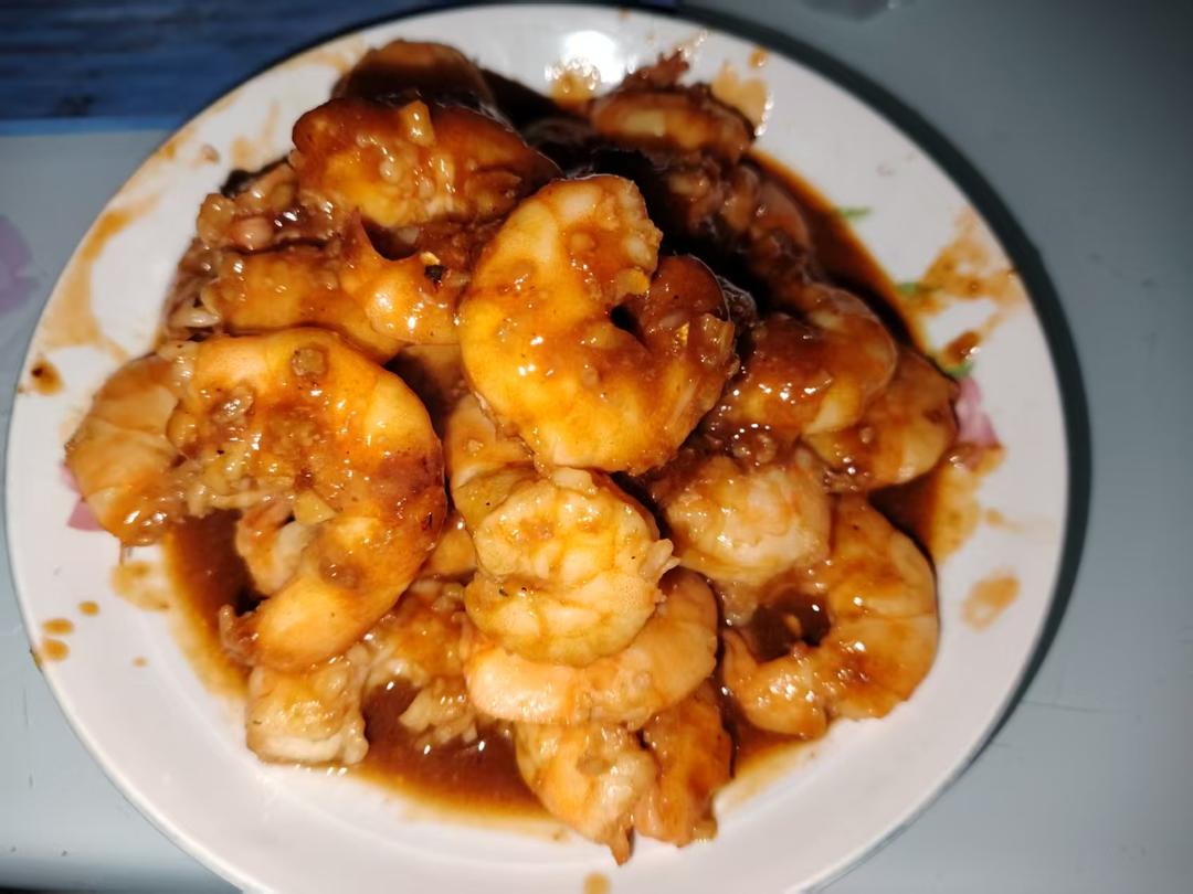 家庭版油焖大虾