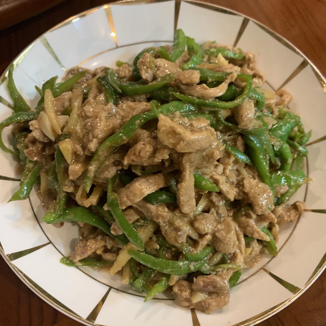 下饭神菜--青椒肉丝