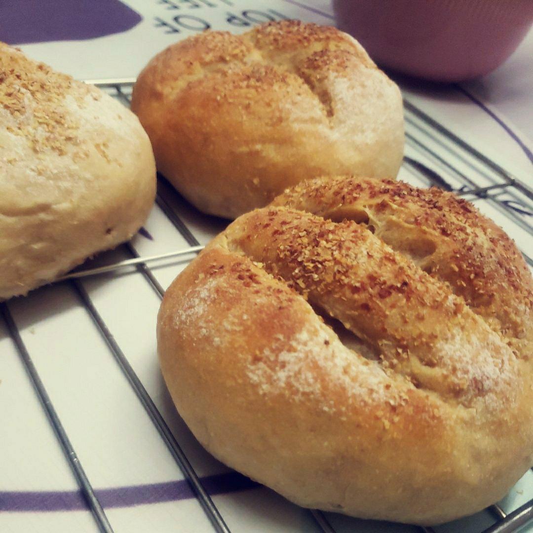 无油无糖全麦果干面包