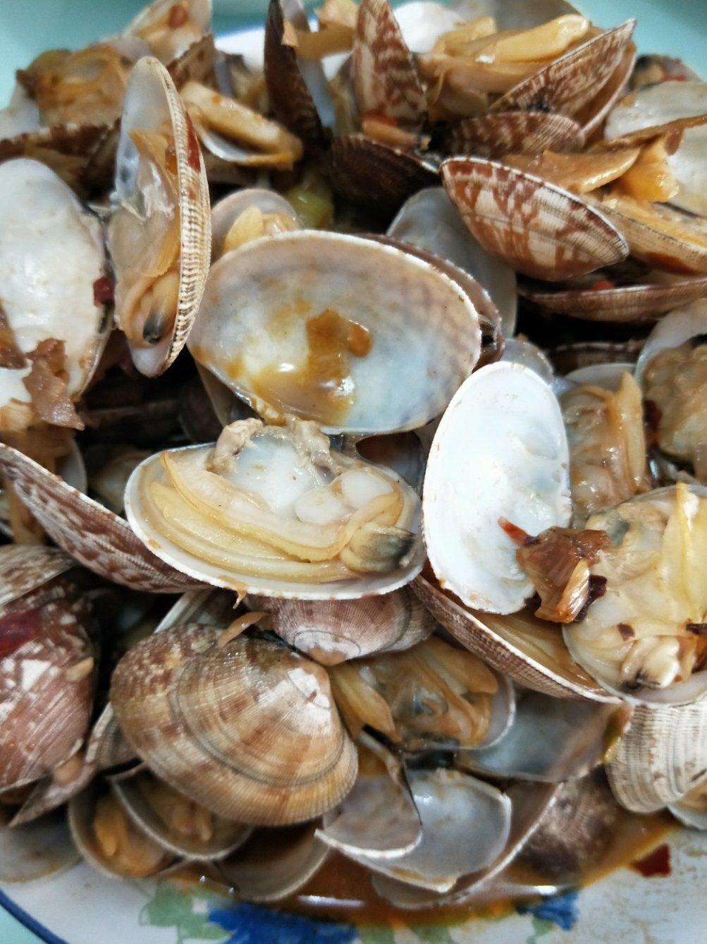 好吃又简单的辣炒花蛤