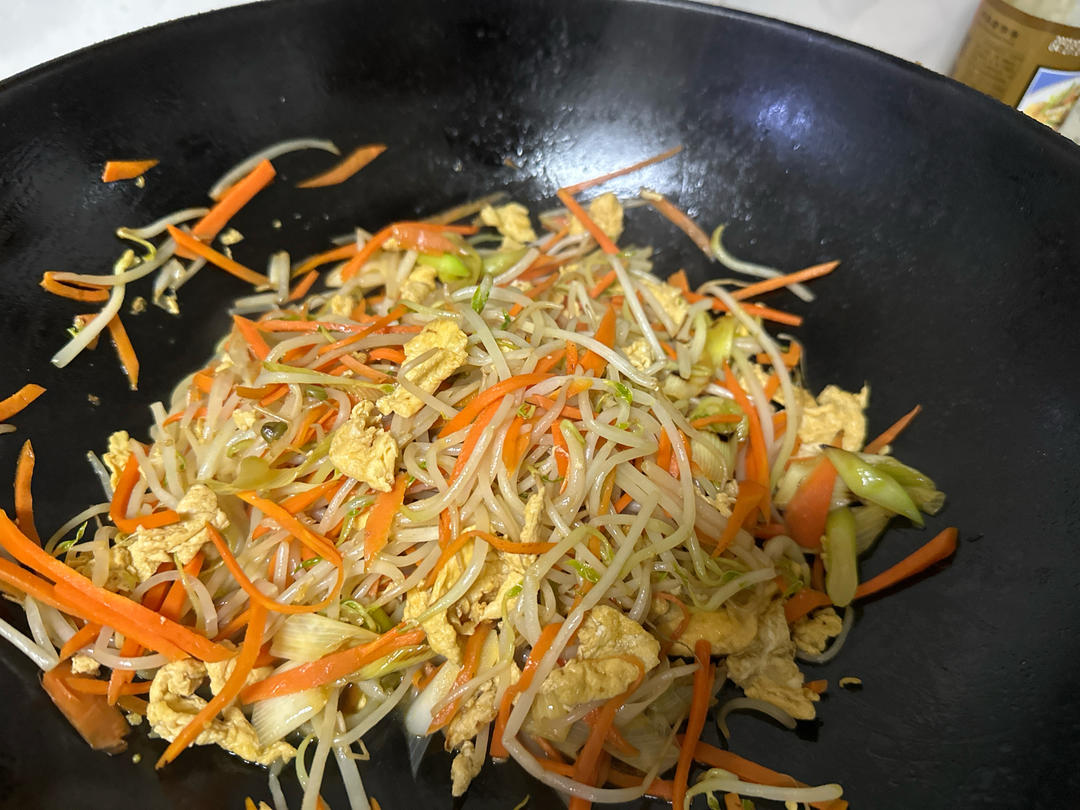 素炒豆芽菜
