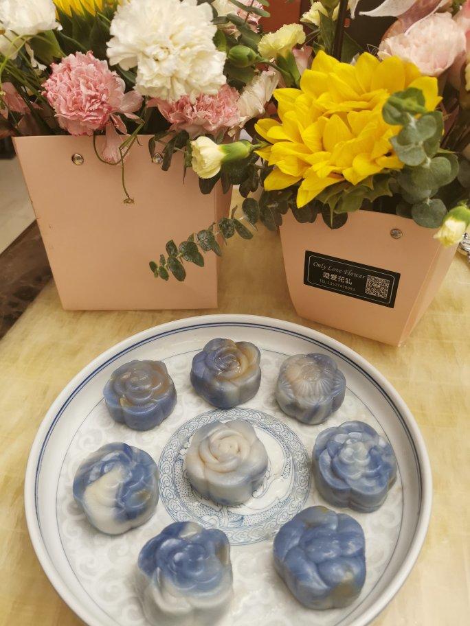 美善品青花瓷冰皮月饼