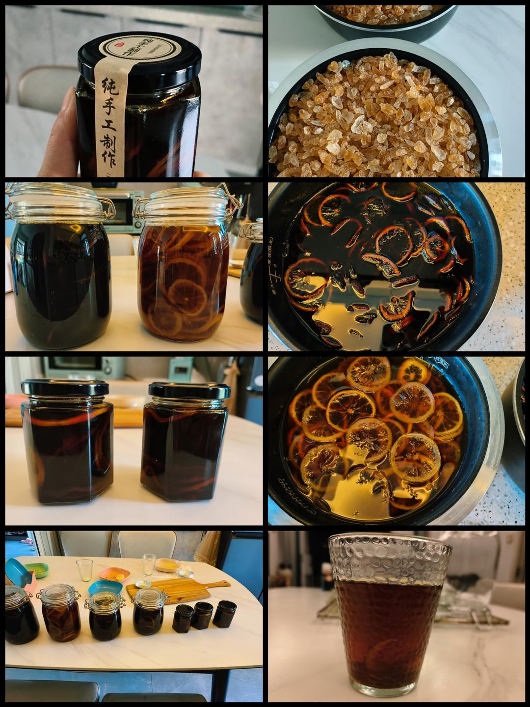 自制黄冰糖柠檬膏( 电压力锅版超详细及熬后状态视频)