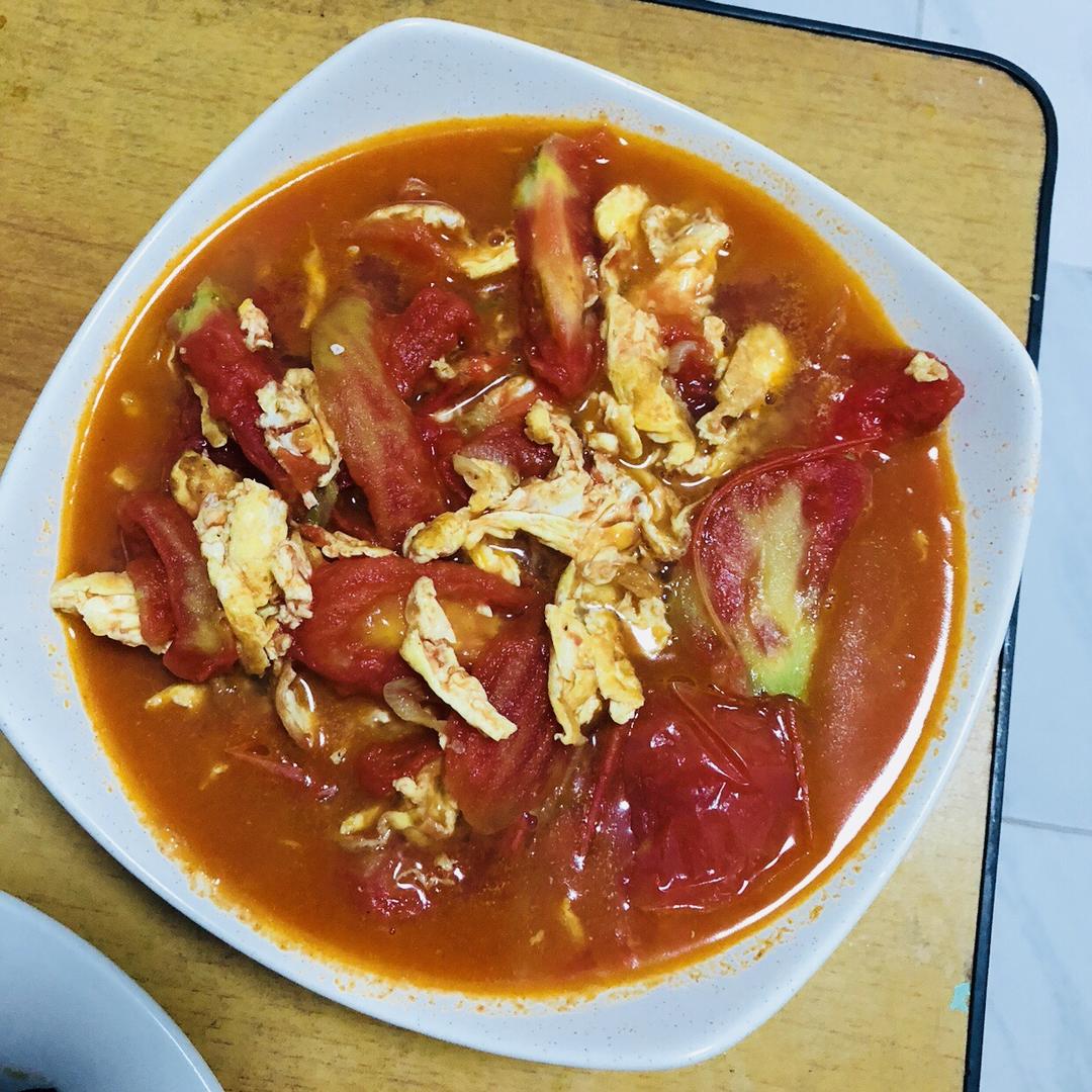 西红柿炒鸡蛋