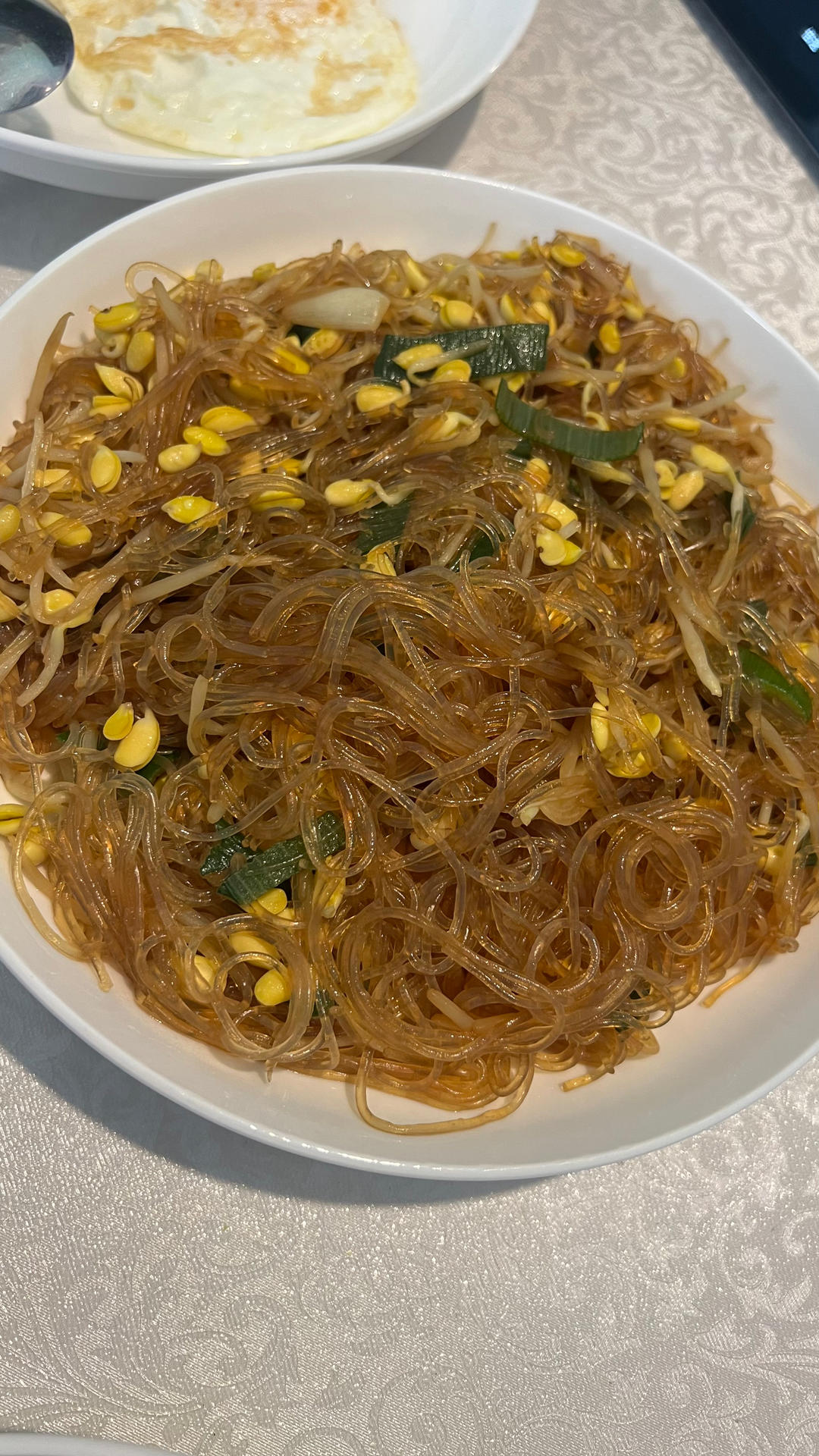 黄豆芽炒粉条