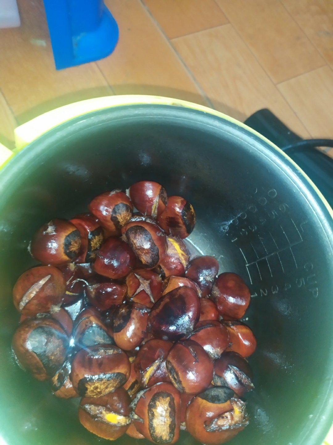 电饭锅版糖炒板栗