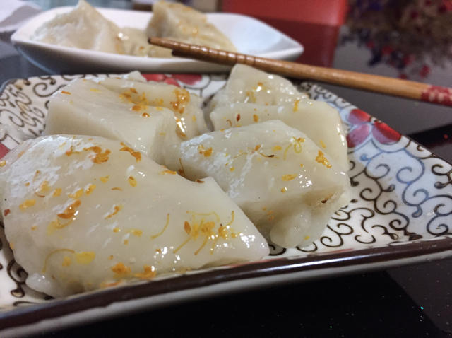 桂花拉糕