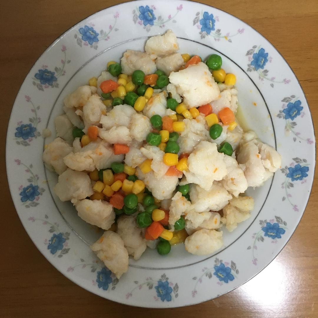 五彩龙利鱼