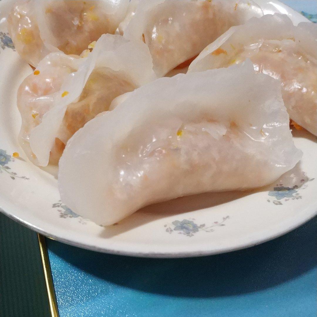 水晶虾饺