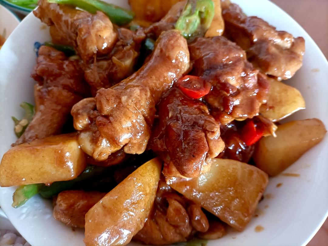 照烧土豆鸡翅根