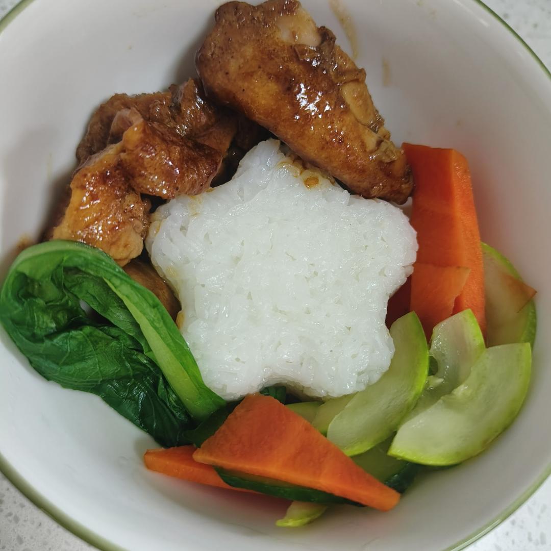 照烧鸡腿饭