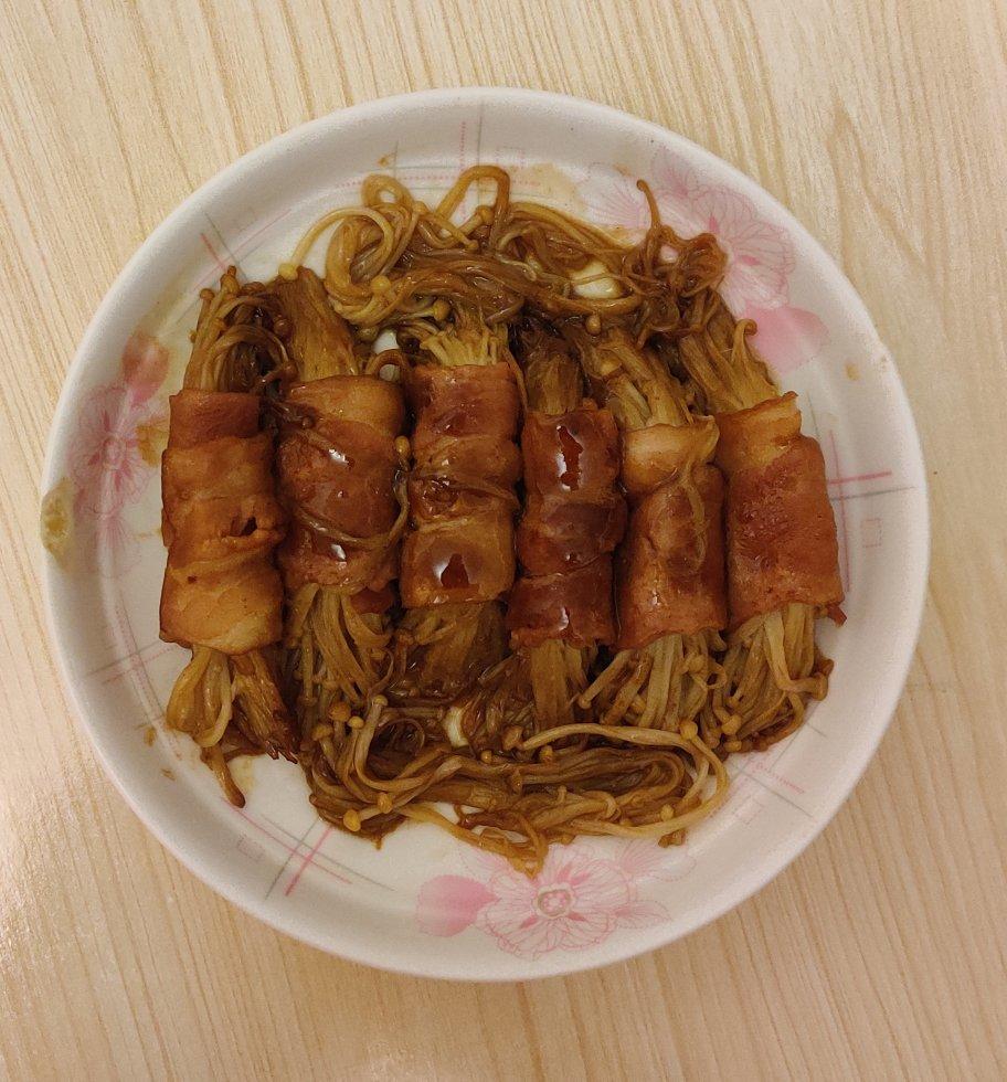 金针菇培根卷