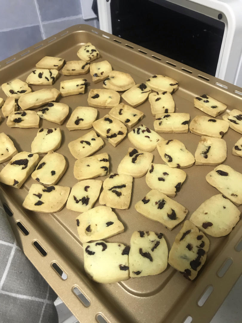蔓越莓饼干 新手也不怕
