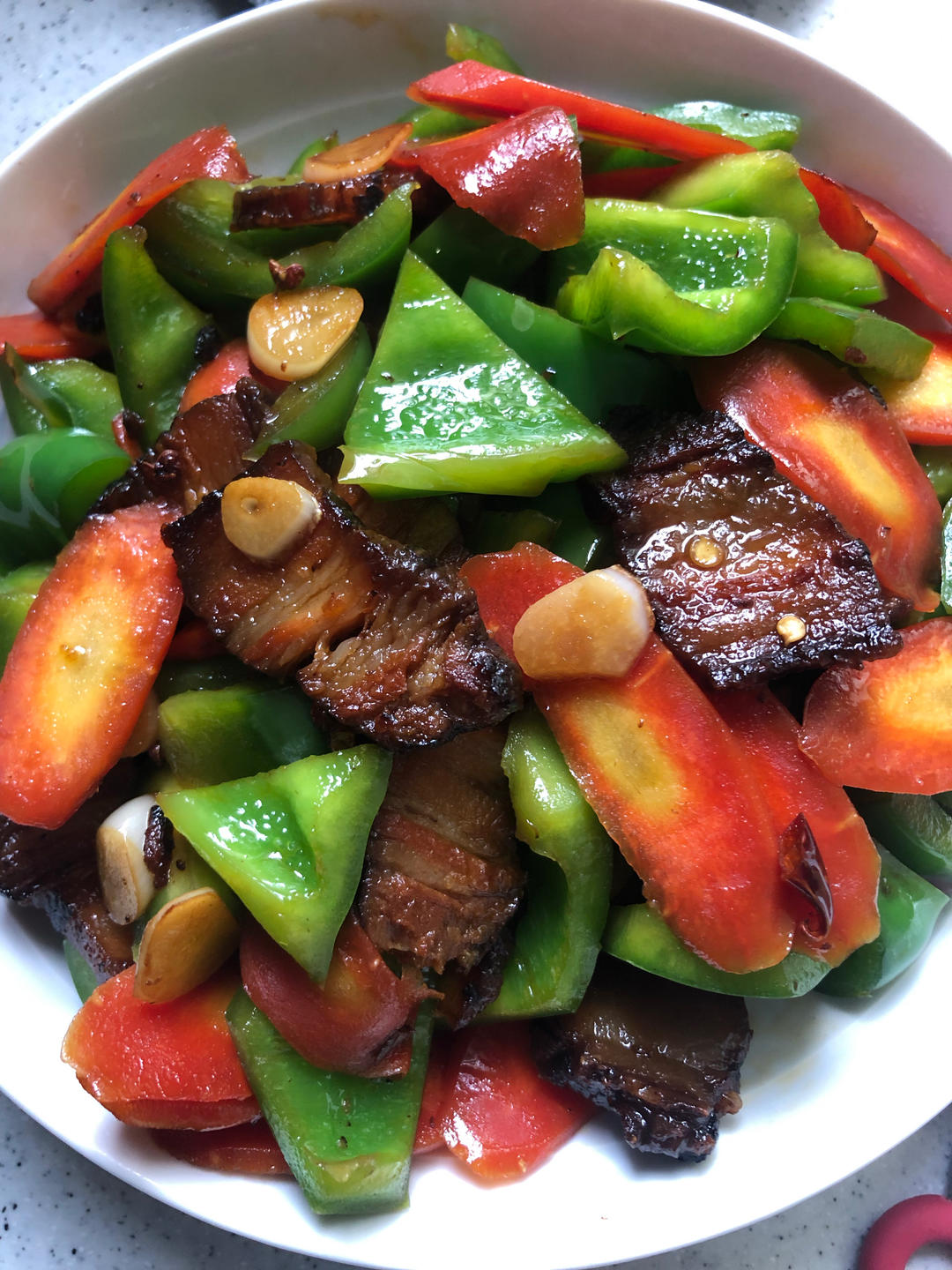 任意搭配的炒腊肉