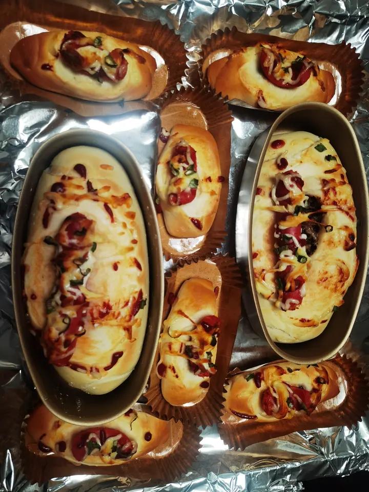 软fufu的经典肉松肠仔包