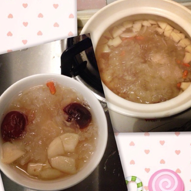 红枣银耳莲子羹