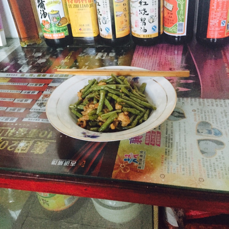蒜泥豇豆
