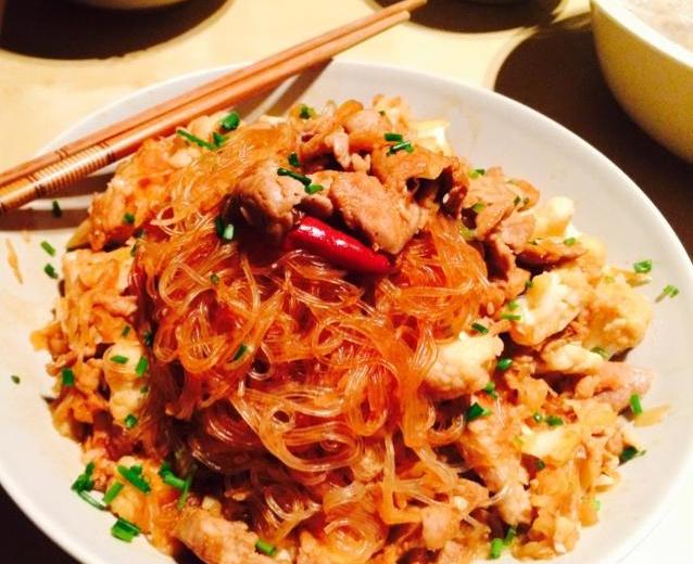 酸菜粉 (Sauerkraut版)的做法