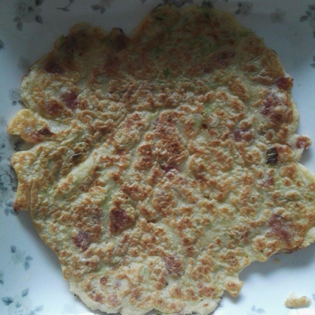豆浆渣饼