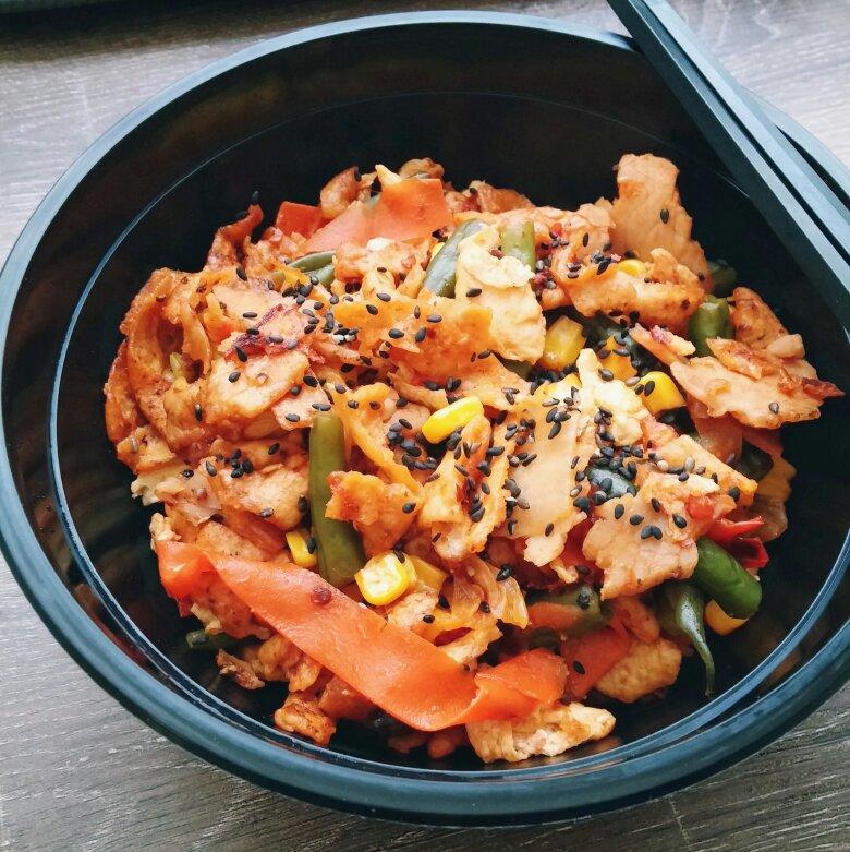 鸡蛋炒饼