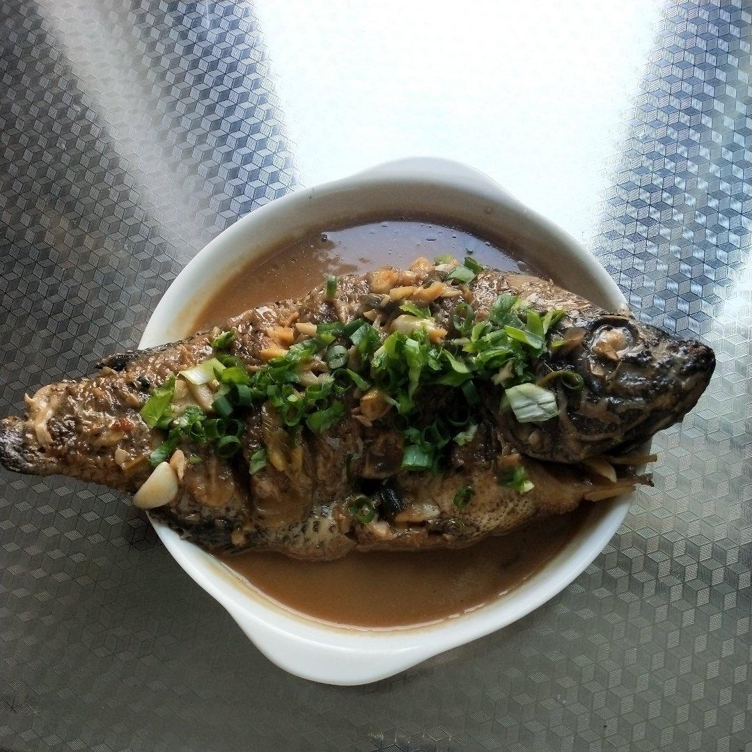 红烧罗非鱼