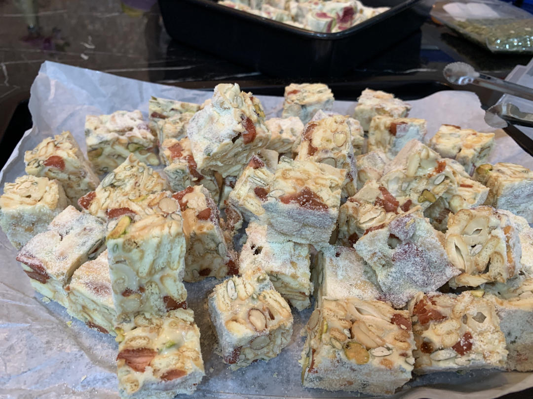 雪花酥  不甜版