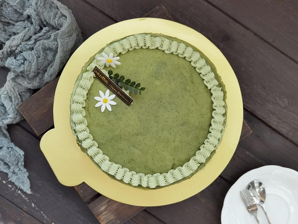 私房款抹茶千层蛋糕的做法