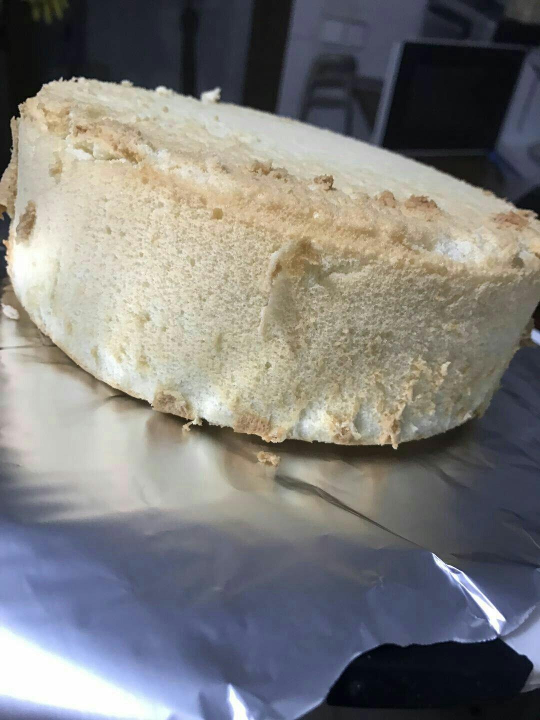 步骤最全面的戚风蛋糕（八寸）做法，成功率高！