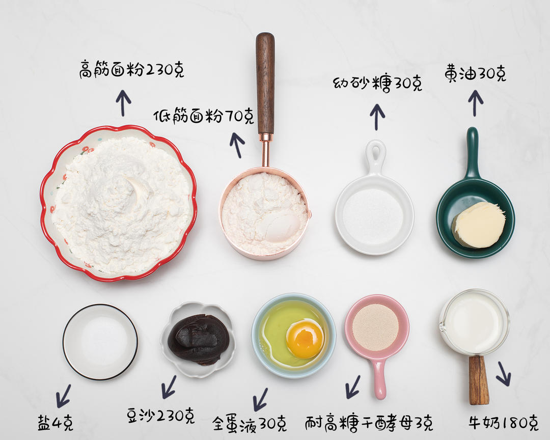 纯奶手撕吐司的做法 步骤1