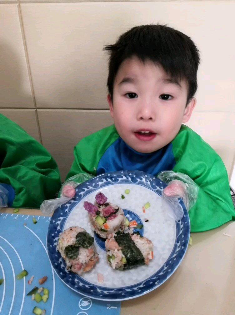 五彩日式饭团-中午便当的绝佳选择