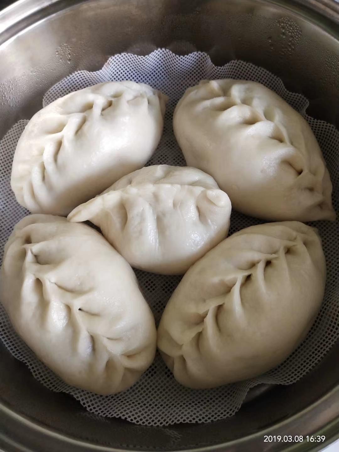 青萝卜丝粉条包子