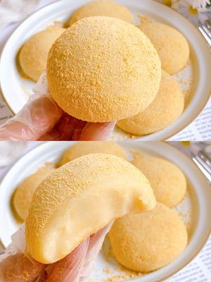 香甜软糯❗️好吃到哭的黄豆糯米球，巨简单～的做法 步骤4
