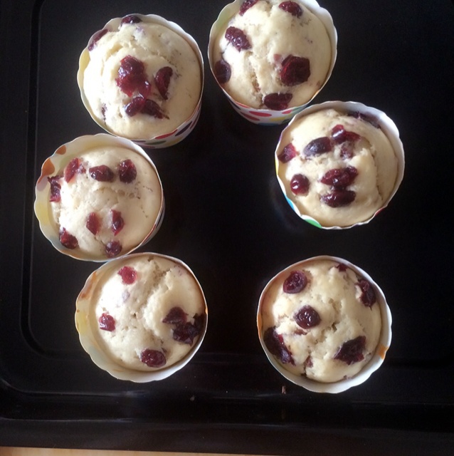 少女心的香蕉蔓越莓玛芬