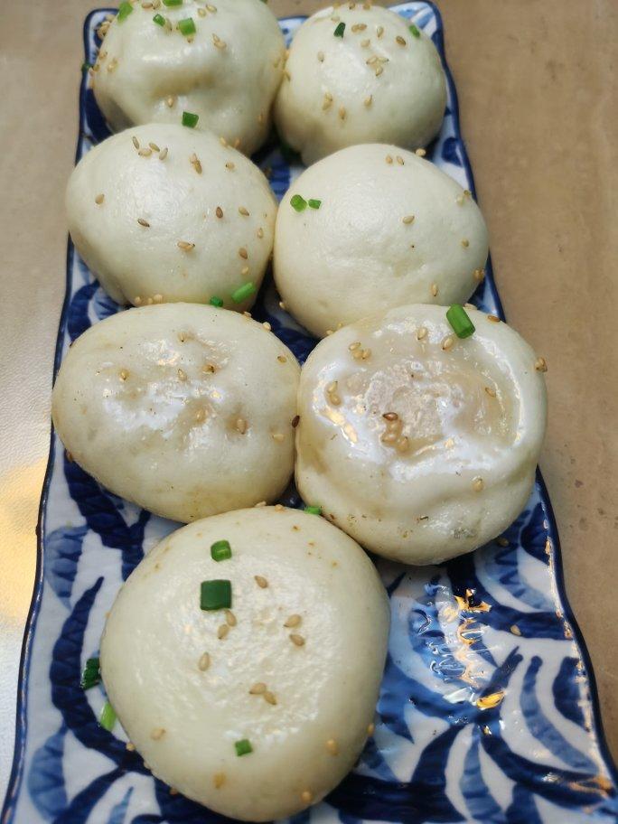 小时候的生煎包