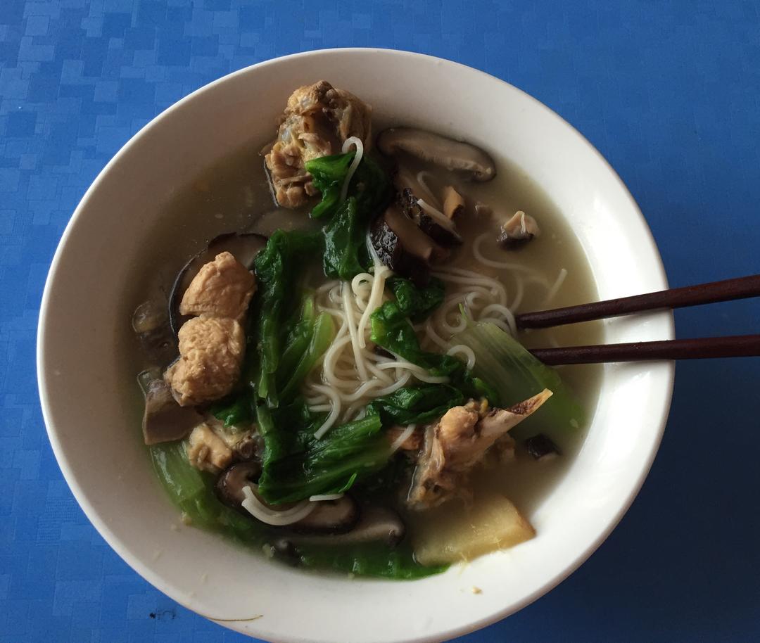 月子餐 鸡汤面的做法
