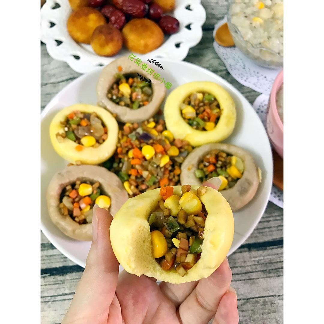 十全十美夹杂粮窝窝头