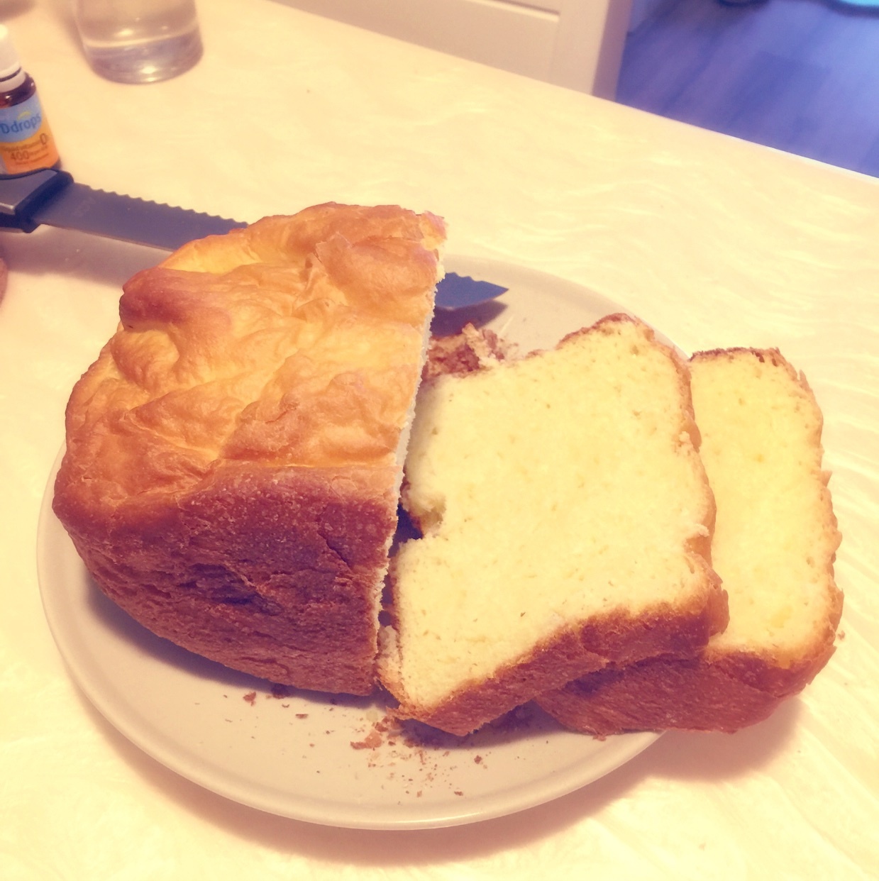 超软甜面包（简易面包机）婴儿可食的做法