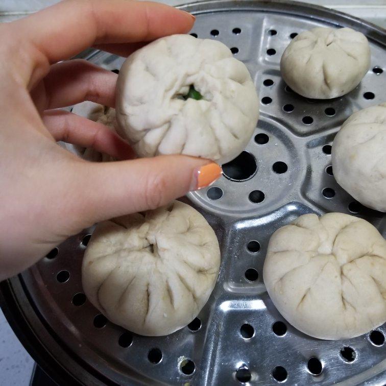 家庭手工肉馅大包子